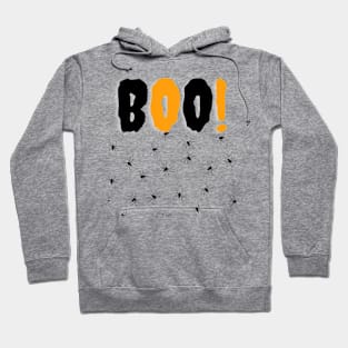 Boo and Spiders, Creepy Crawlers, Halloween Lovers, October 31st Hoodie